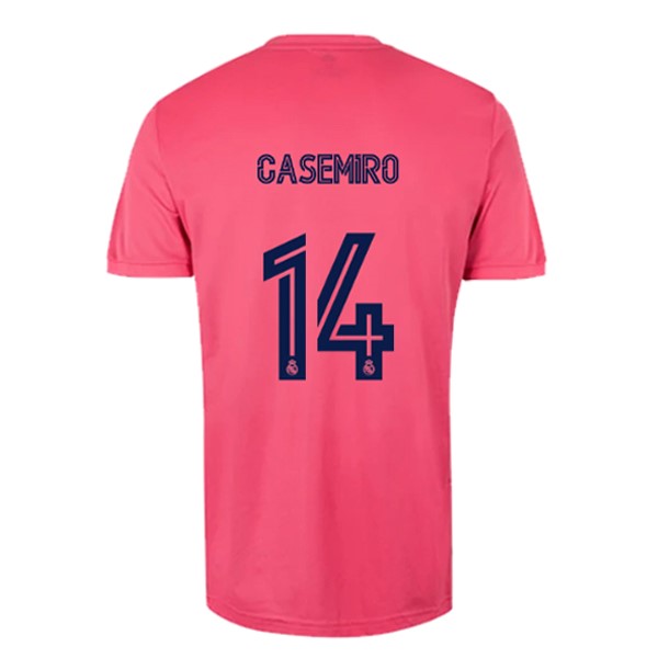 Maglia Real Madrid 2ª NO.14 Casemiro 2020-2021 Rosa